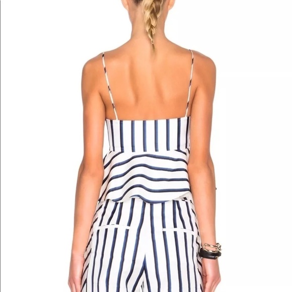 Nicholas N. Dual Stripe Crop Top Size 2 - Picture 4 of 5